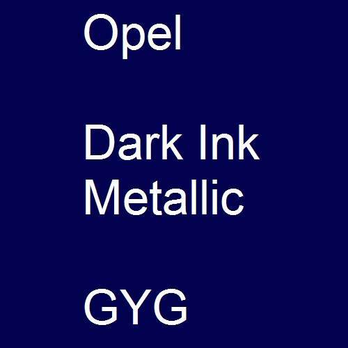 Opel, Dark Ink Metallic, GYG.